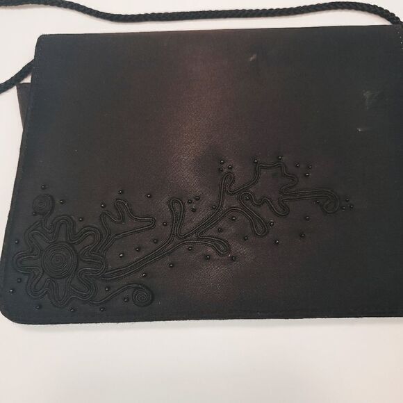 CLAUDIA BARNES Black Clutch - Picture 8 of 11